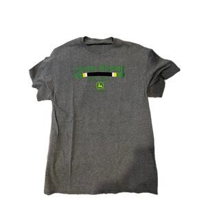 John Deere Gray T-Shirt Mens L